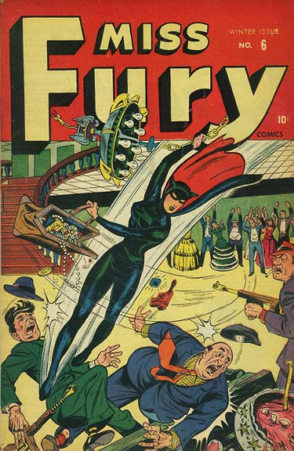 Miss Fury #6 cover