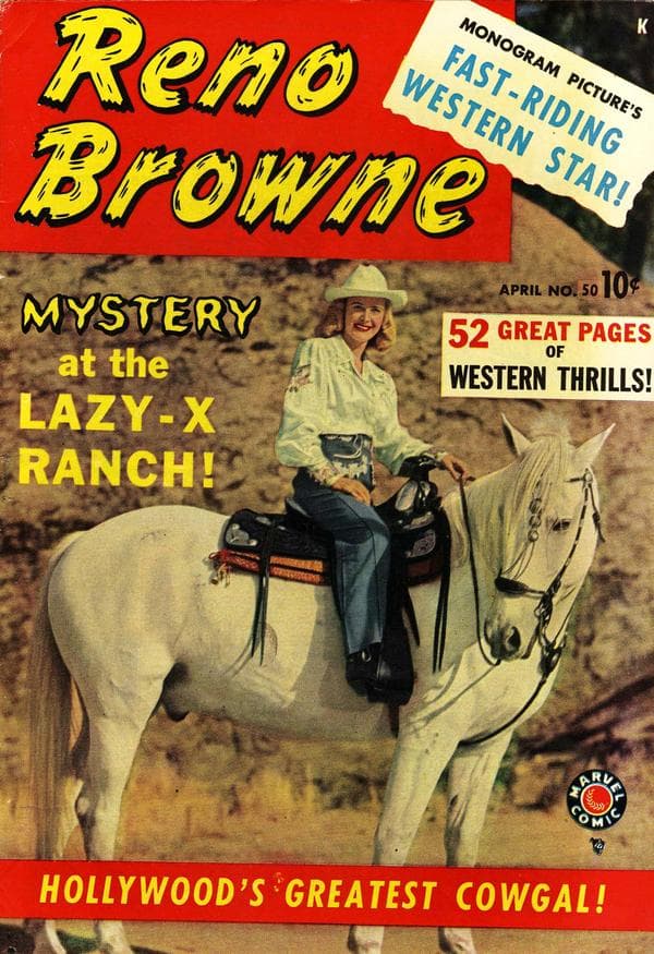 Reno Browne cover — © Marvel Comics