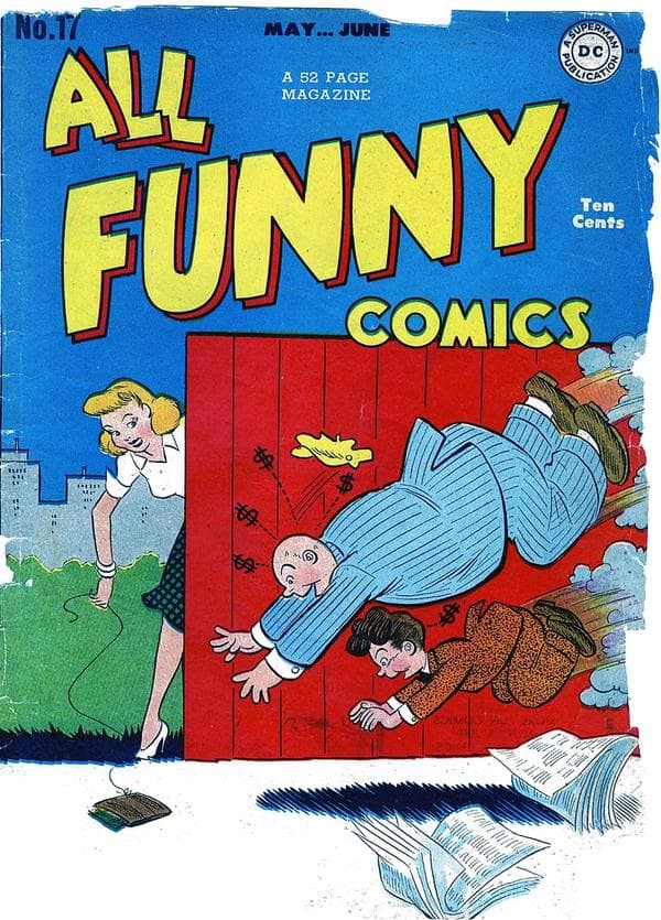 All Funny Comics #17 cover