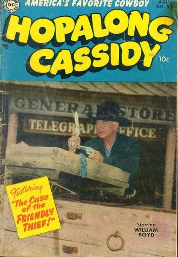 Hopalong Cassidy #92 cover