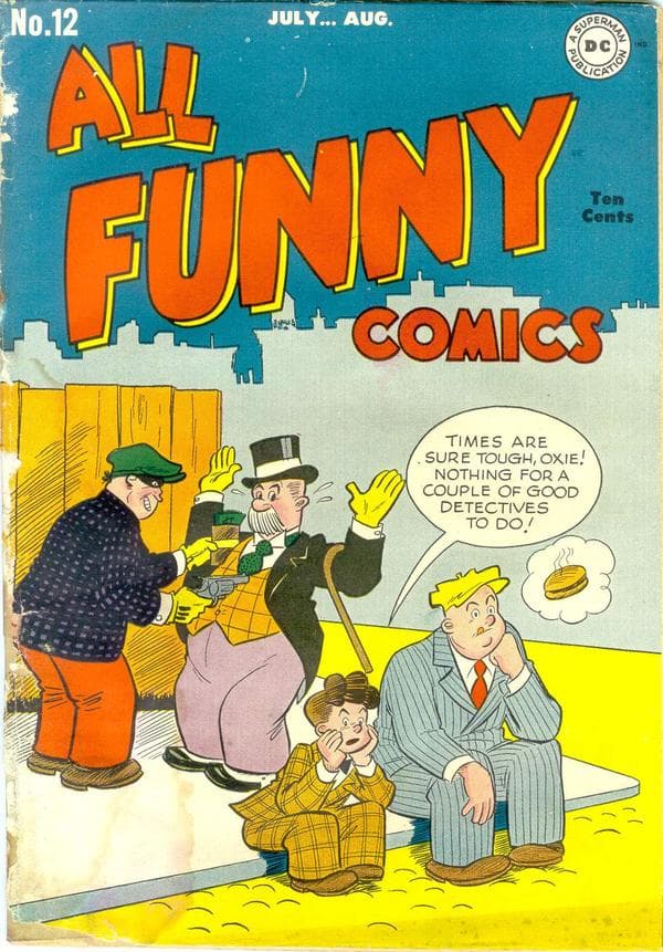 All Funny Comics #12 cover