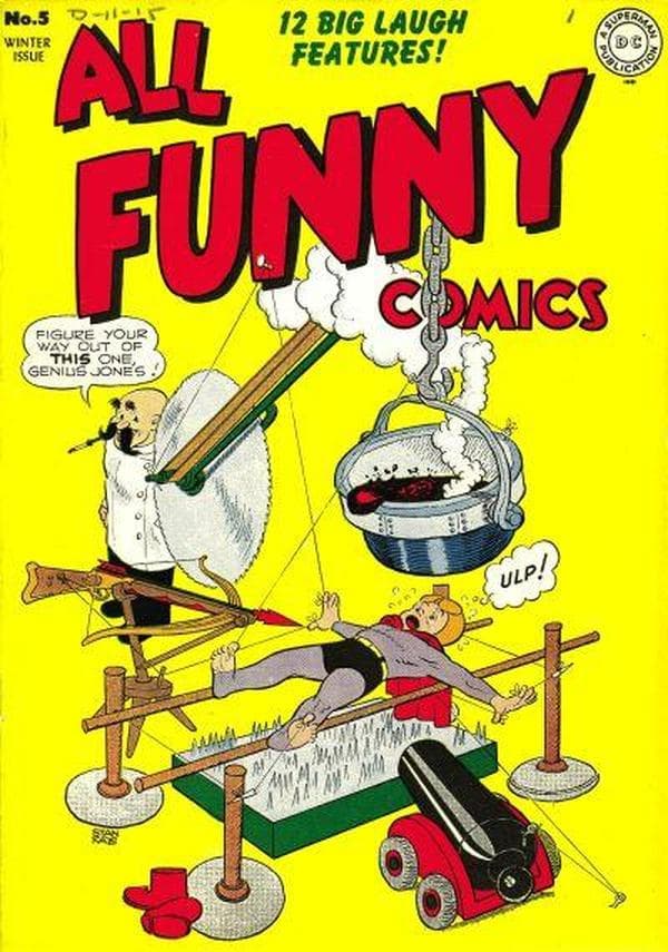 All Funny Comics #5 cover