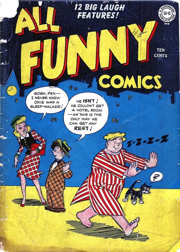All Funny Comics #6 cover