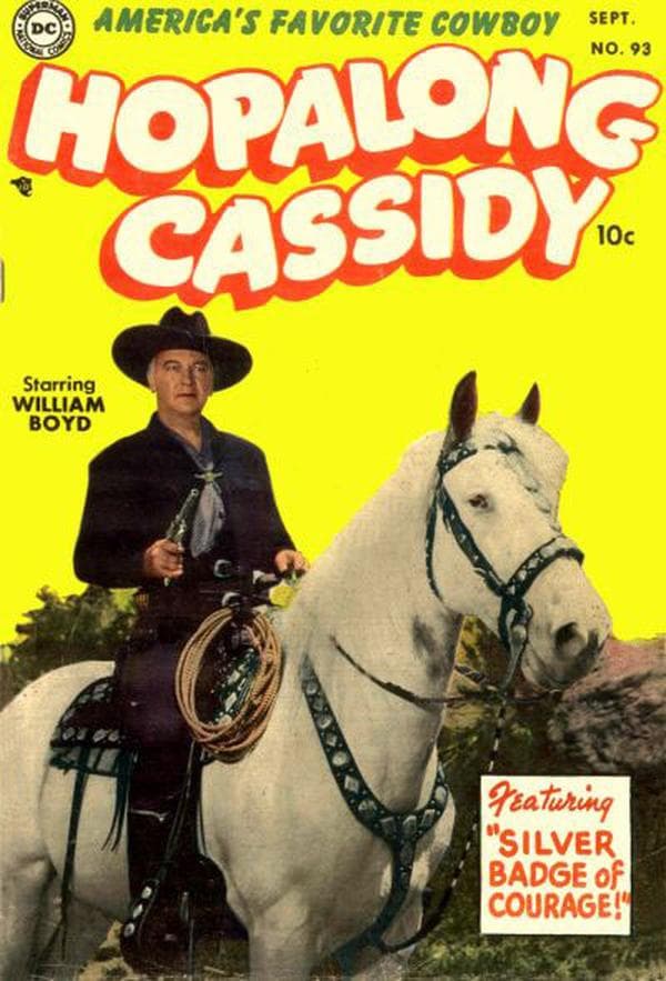 Hopalong Cassidy #93 cover