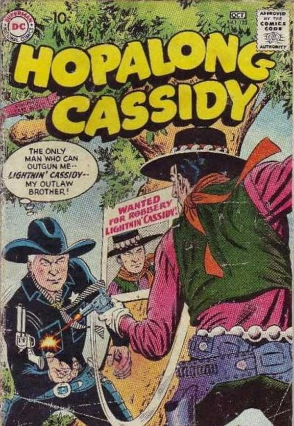 Hopalong Cassidy #125 cover