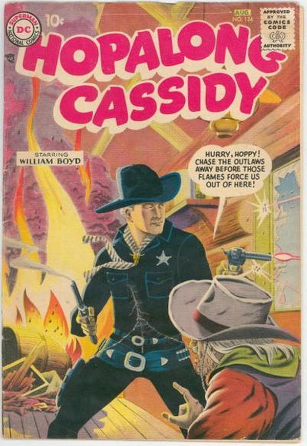 Hopalong Cassidy #124 cover