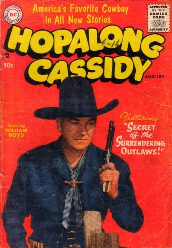 Hopalong Cassidy #104 cover