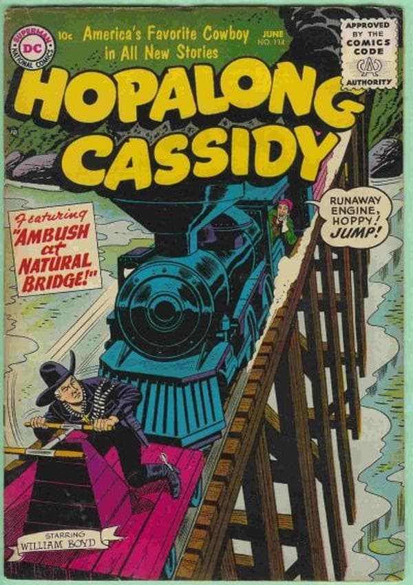 Hopalong Cassidy #114 cover