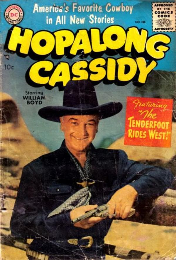 Hopalong Cassidy #106 cover