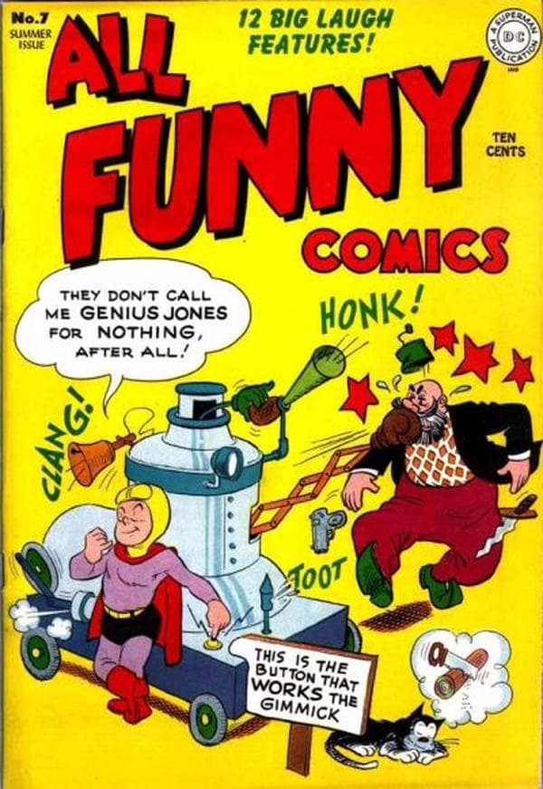 All Funny Comics #7 cover