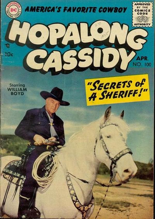 Hopalong Cassidy #100 cover