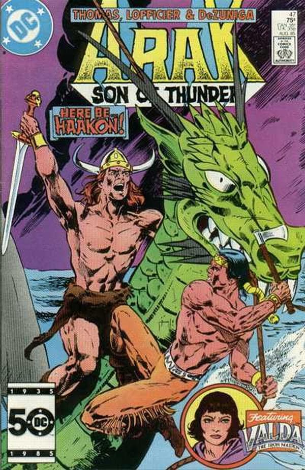 Arak / Son of Thunder #47 cover