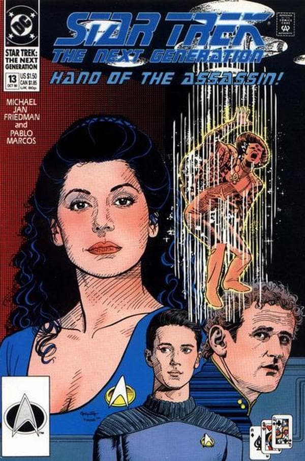 Star Trek: The Next Generation #13 cover