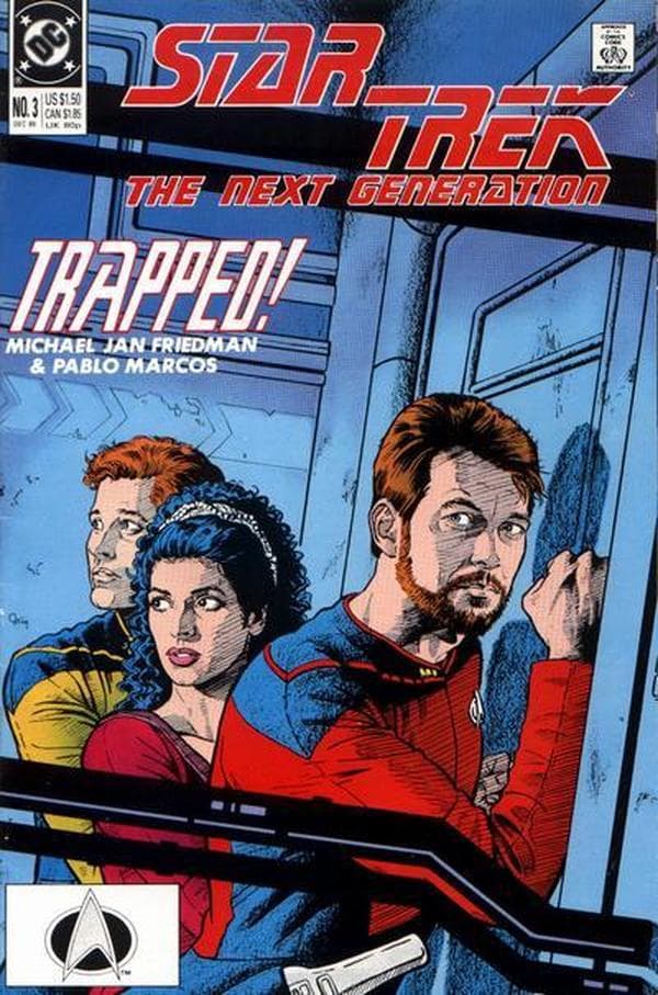 Star Trek: The Next Generation #3 cover