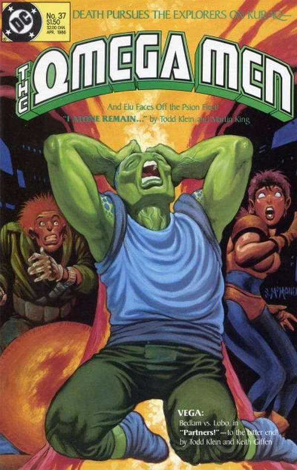 The Omega Men #37 cover