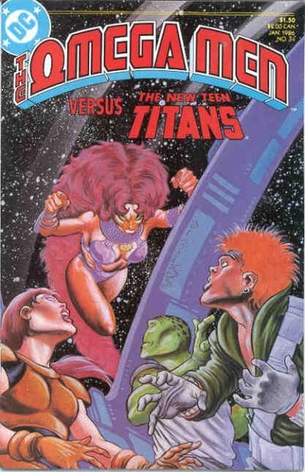 The Omega Men #34 cover