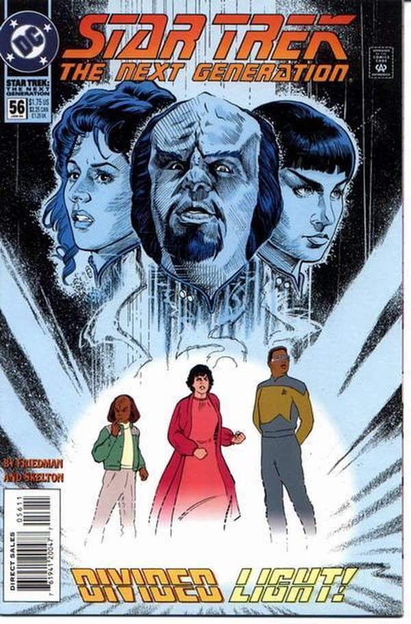 Star Trek: The Next Generation #56 cover