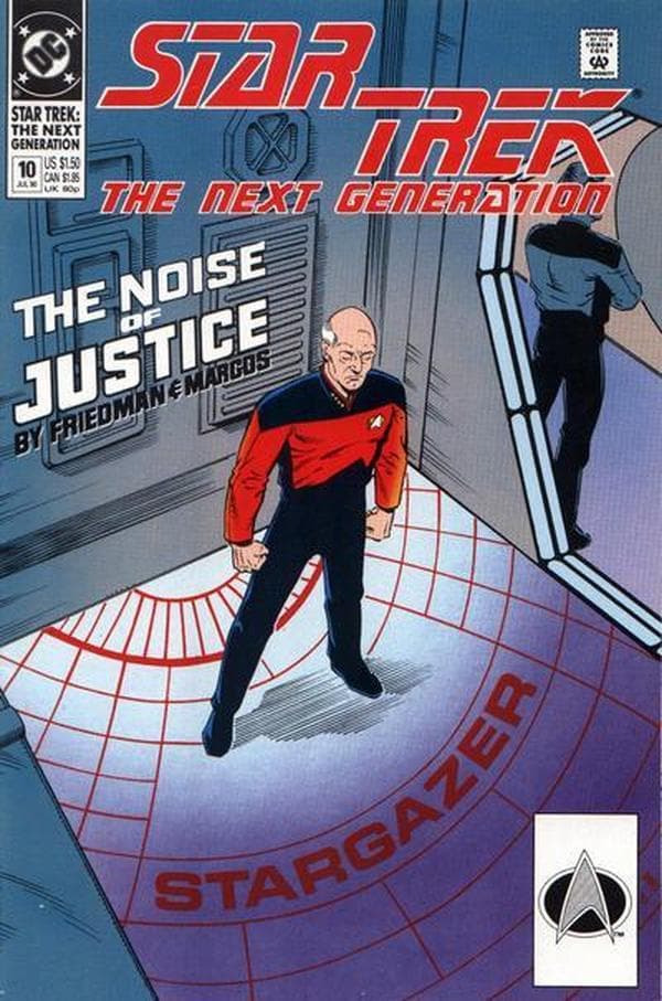 Star Trek: The Next Generation #10 cover