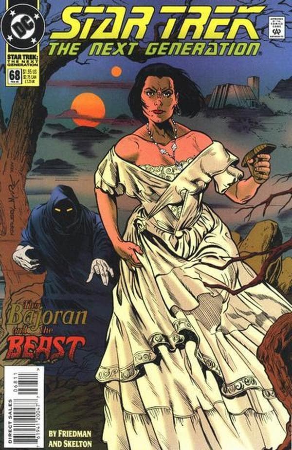 Star Trek: The Next Generation #68 cover