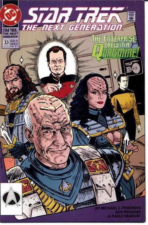 Star Trek: The Next Generation #33 cover