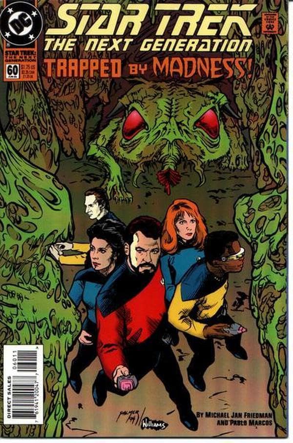 Star Trek: The Next Generation #60 cover