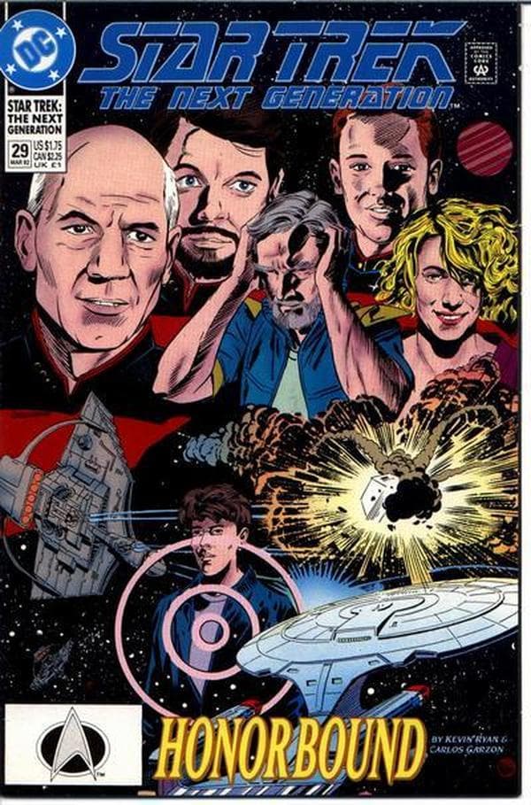 Star Trek: The Next Generation #29 cover