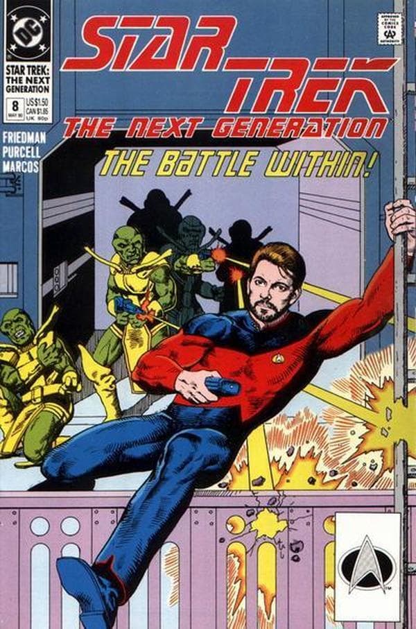 Star Trek: The Next Generation #8 cover