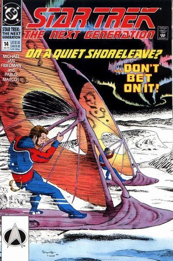 Star Trek: The Next Generation #14 cover