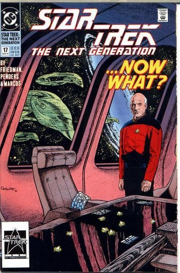 Star Trek: The Next Generation #17 cover