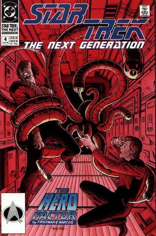 Star Trek: The Next Generation #4 cover