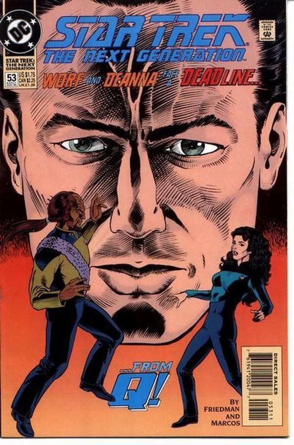 Star Trek: The Next Generation #53 cover