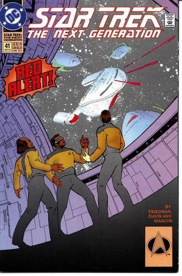 Star Trek: The Next Generation #41 cover