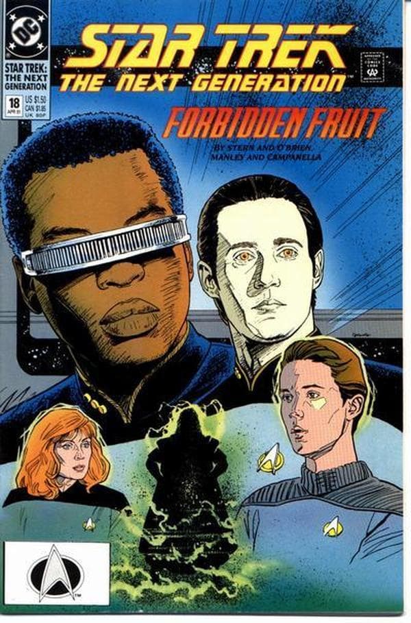 Star Trek: The Next Generation #18 cover