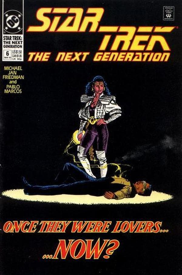 Star Trek: The Next Generation #6 cover