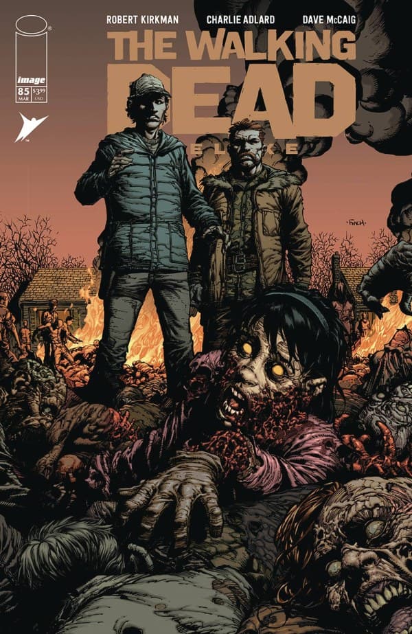 The Walking Dead Deluxe #85 cover