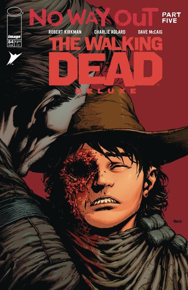 The Walking Dead Deluxe #84 cover