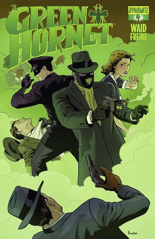 The Green Hornet #4 cover