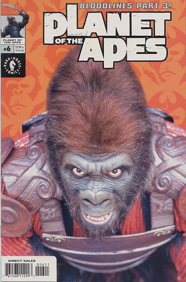 Planet of the Apes #6 cover