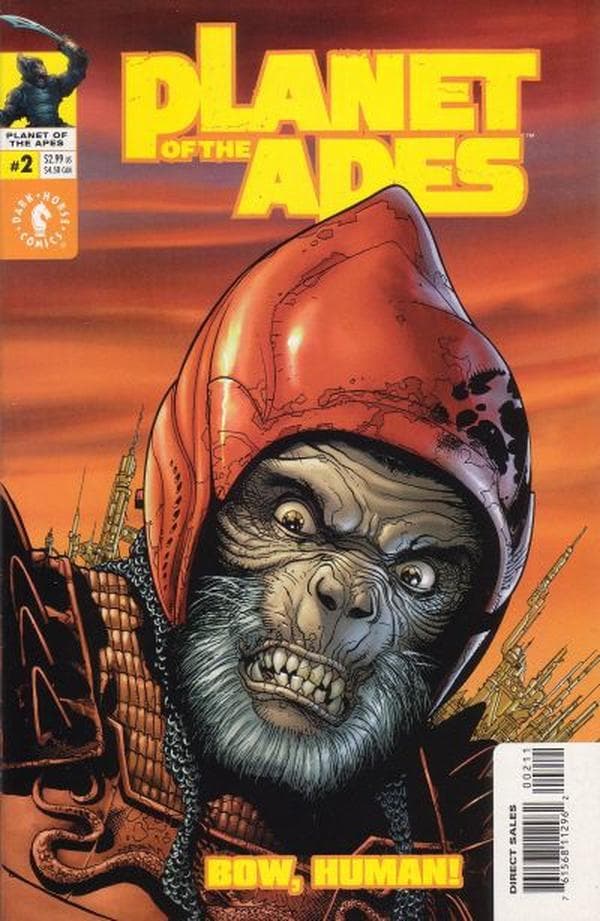 Planet of the Apes #2 cover