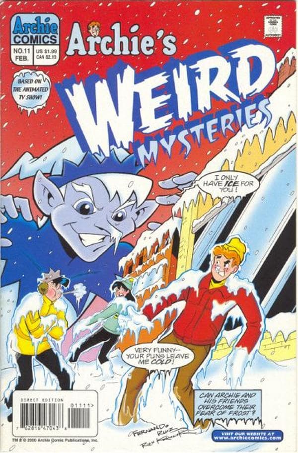 Archie's Weird Mysteries #11 cover