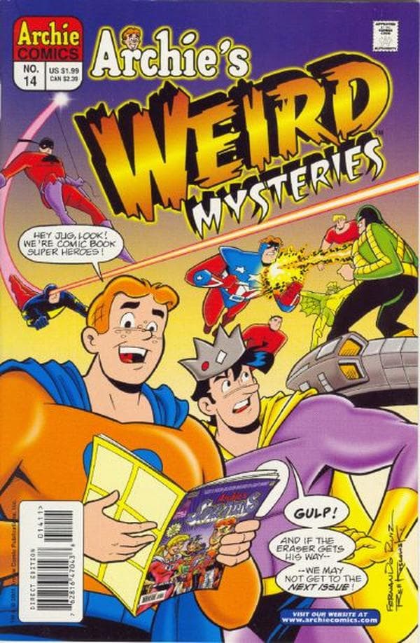 Archie's Weird Mysteries #14 cover