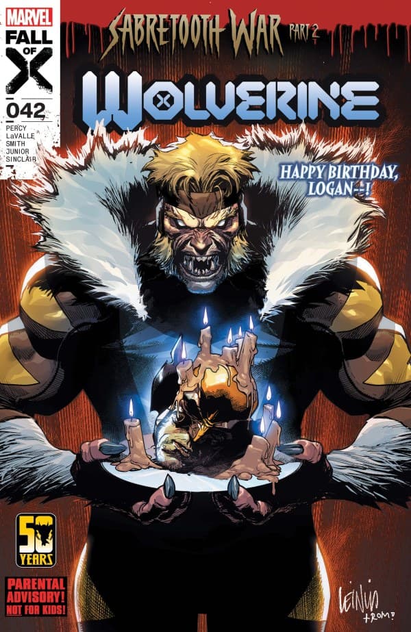 Wolverine #42 cover