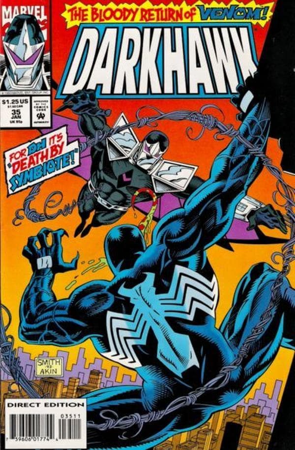 Darkhawk #35 cover