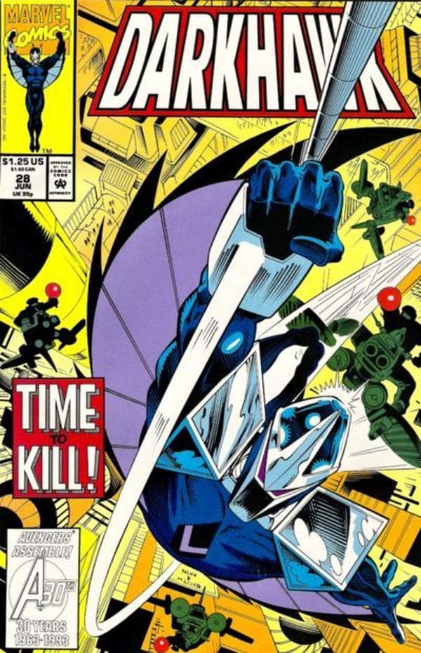 Darkhawk #28 cover