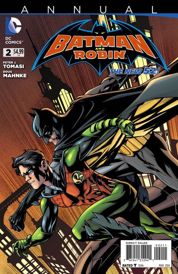 Batman and Robin Annual #2 cover