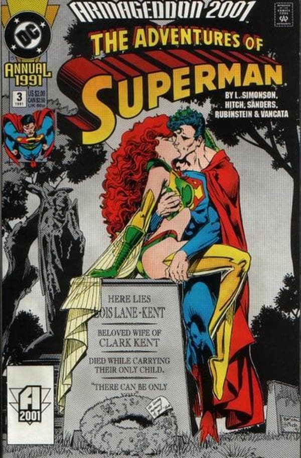 Adventures of Superman Annual #3 cover