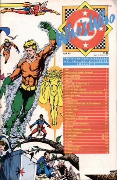 Who's Who: The Definitive Directory of the DC Universe