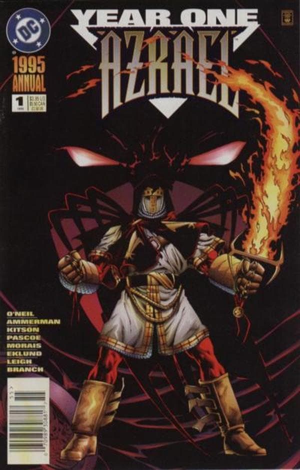 Azrael Annual cover — © DC Comics