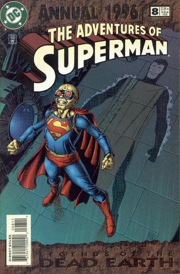 Adventures of Superman Annual #8 cover