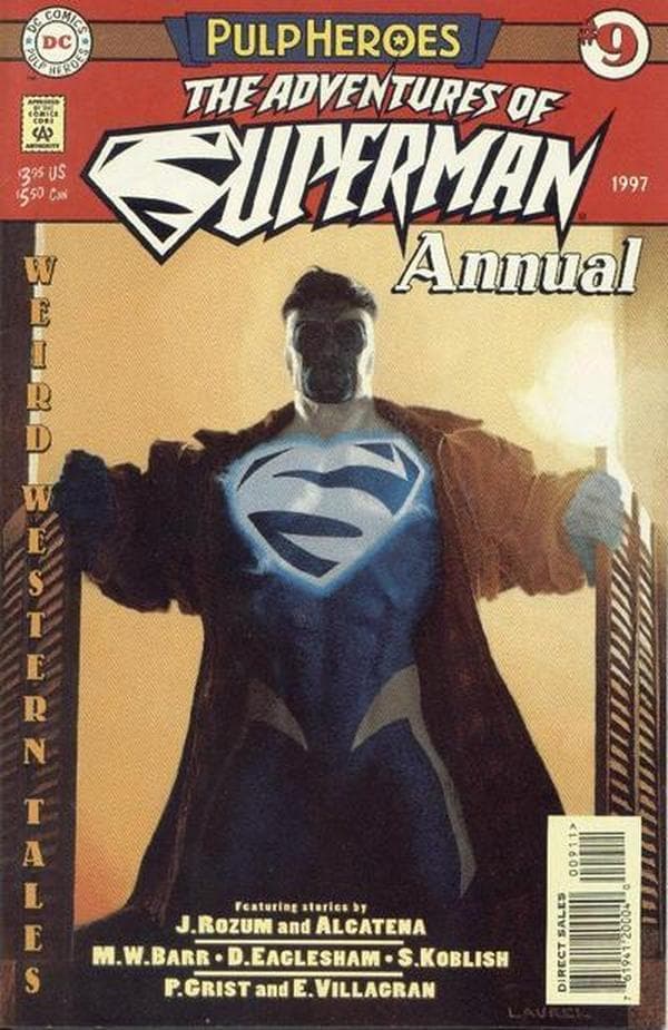 Adventures of Superman Annual #9 cover